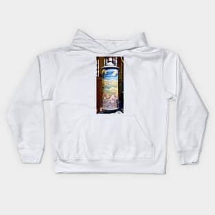 Prayer Wheel Kids Hoodie